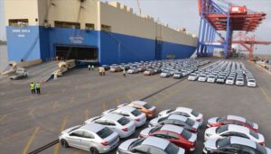 Port d'exportation automobile — Japon